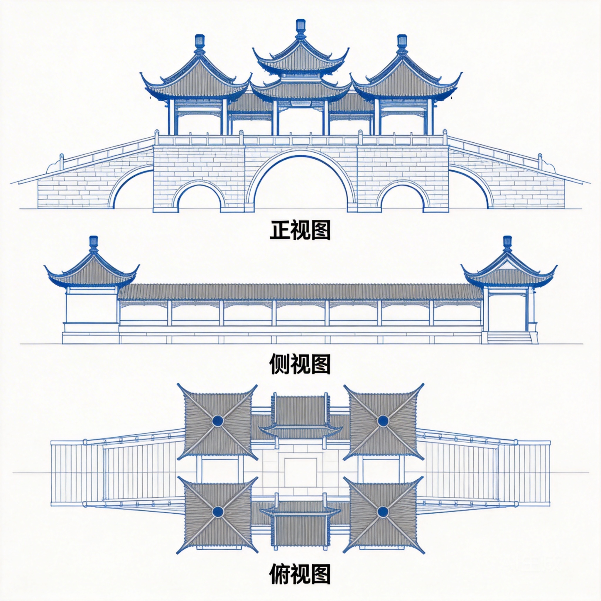 江苏扬州五亭桥
